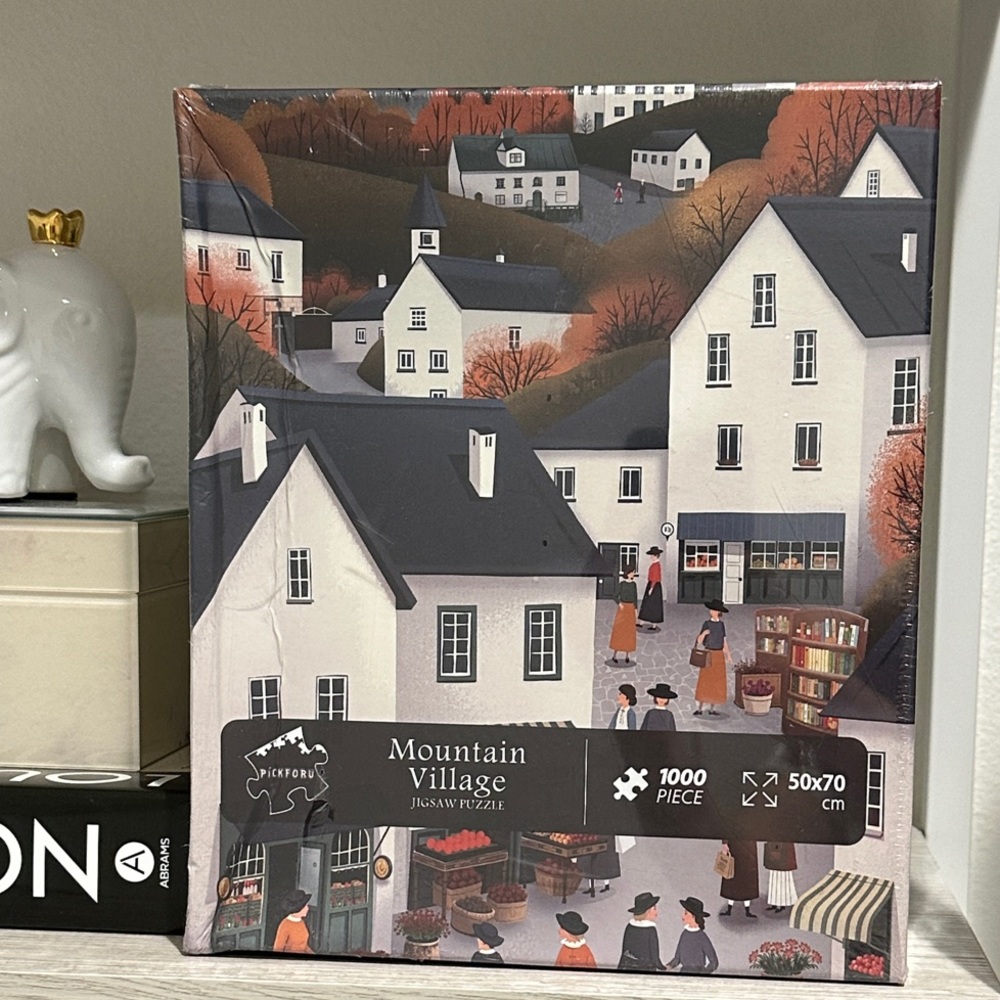 Mountain Village Jigsaw Puzzle by - 1000 Pieces